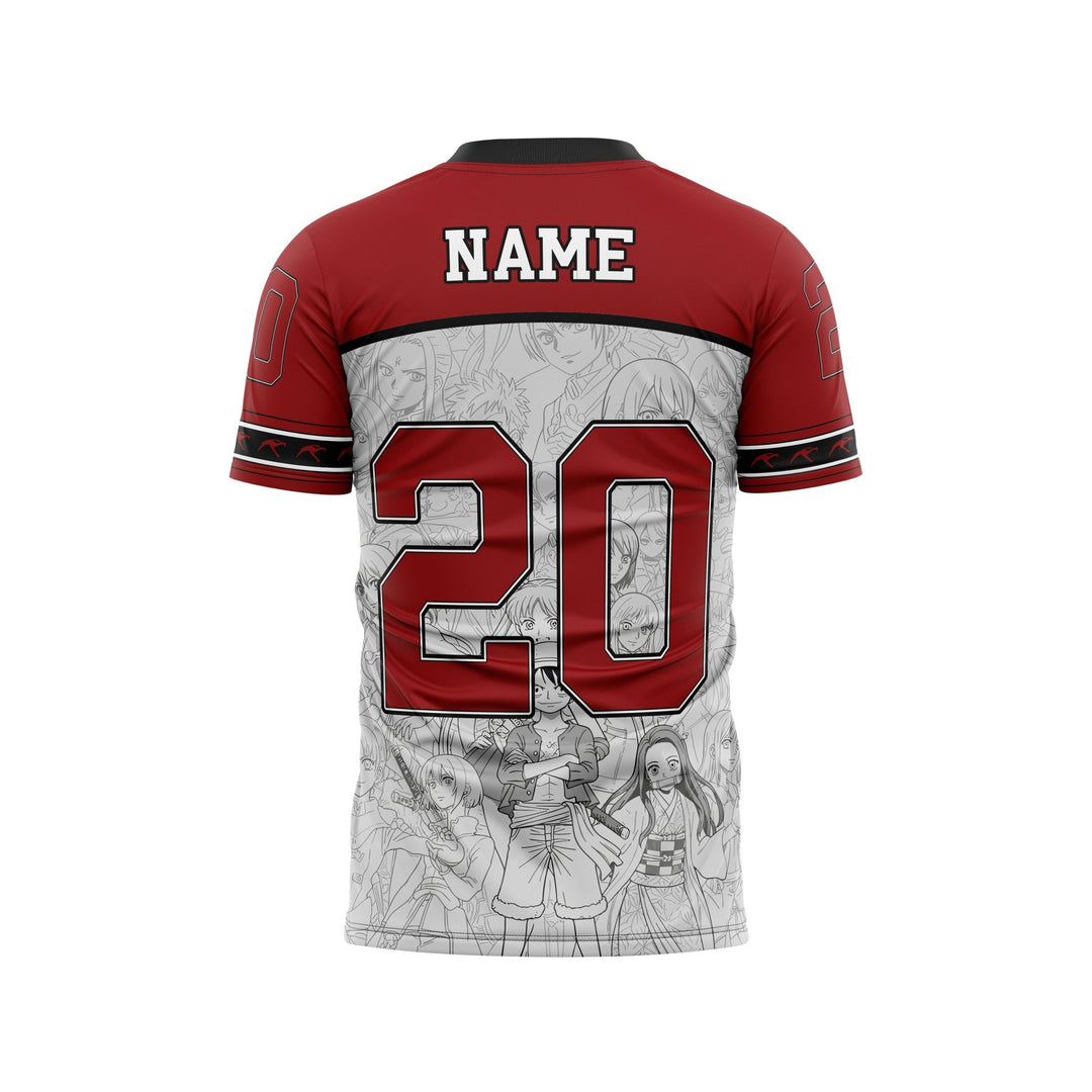 Red Voyage Custom Soccer Jersey - Summo Sports