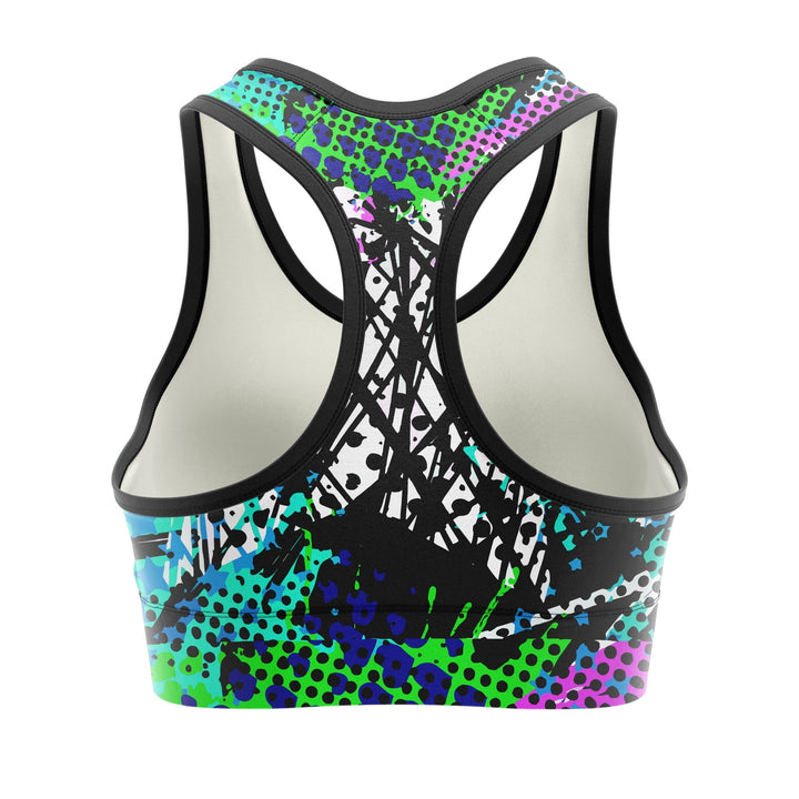 Retro Riot Women Sports Bra - Summo Sports