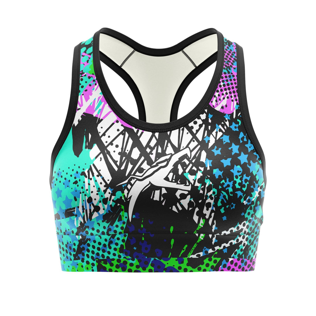 Retro Riot Women Sports Bra - Summo Sports
