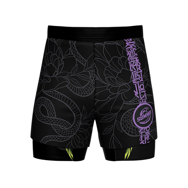 Roll Fang Shorts 2 In One Training Shorts - Summo Sports