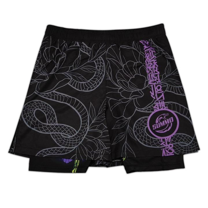 Roll Fang Shorts 2 In One Training Shorts - Summo Sports