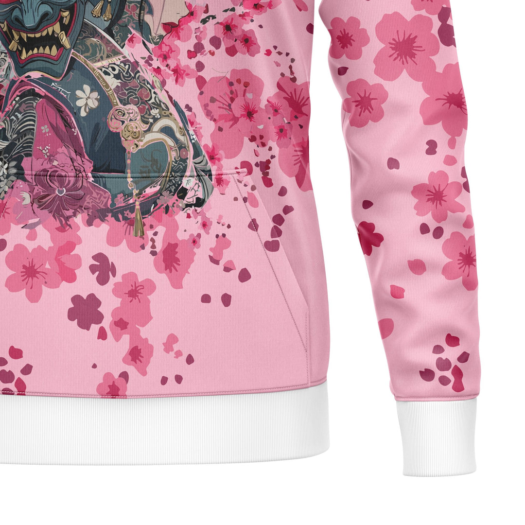 Sakura Oni Full - Print Hoodie For Men/Women - Summo Sports
