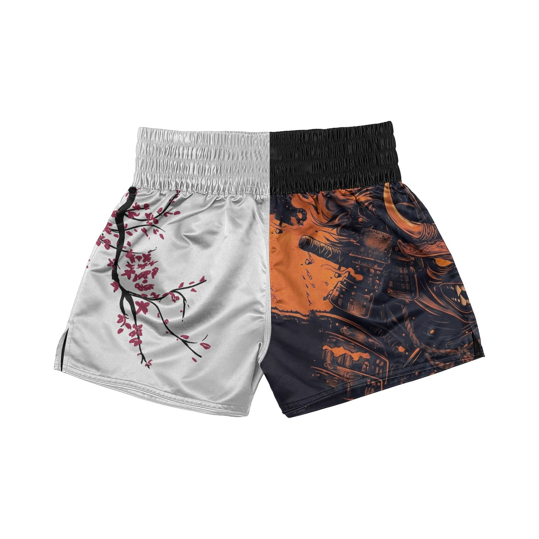 Sakura & Steel Muay Thai Shorts - Summo Sports