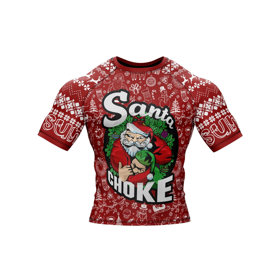 Santa Choke Premium Bjj Rash Guard For Men/Women - Summo Sports