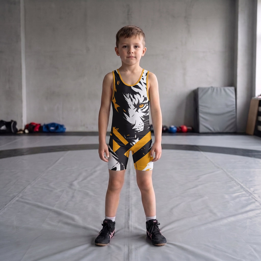 Savage Stripes Premium Singlet - Summo Sports