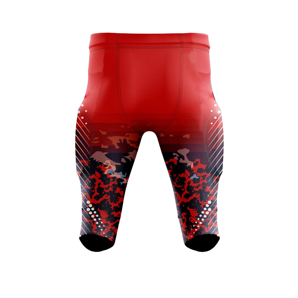 Scarlet Dusk American Football Pants - Summo Sports