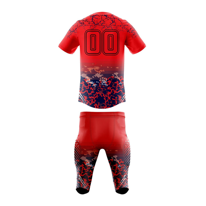 Scarlet Dusk American Football Uniform - Summo Sports