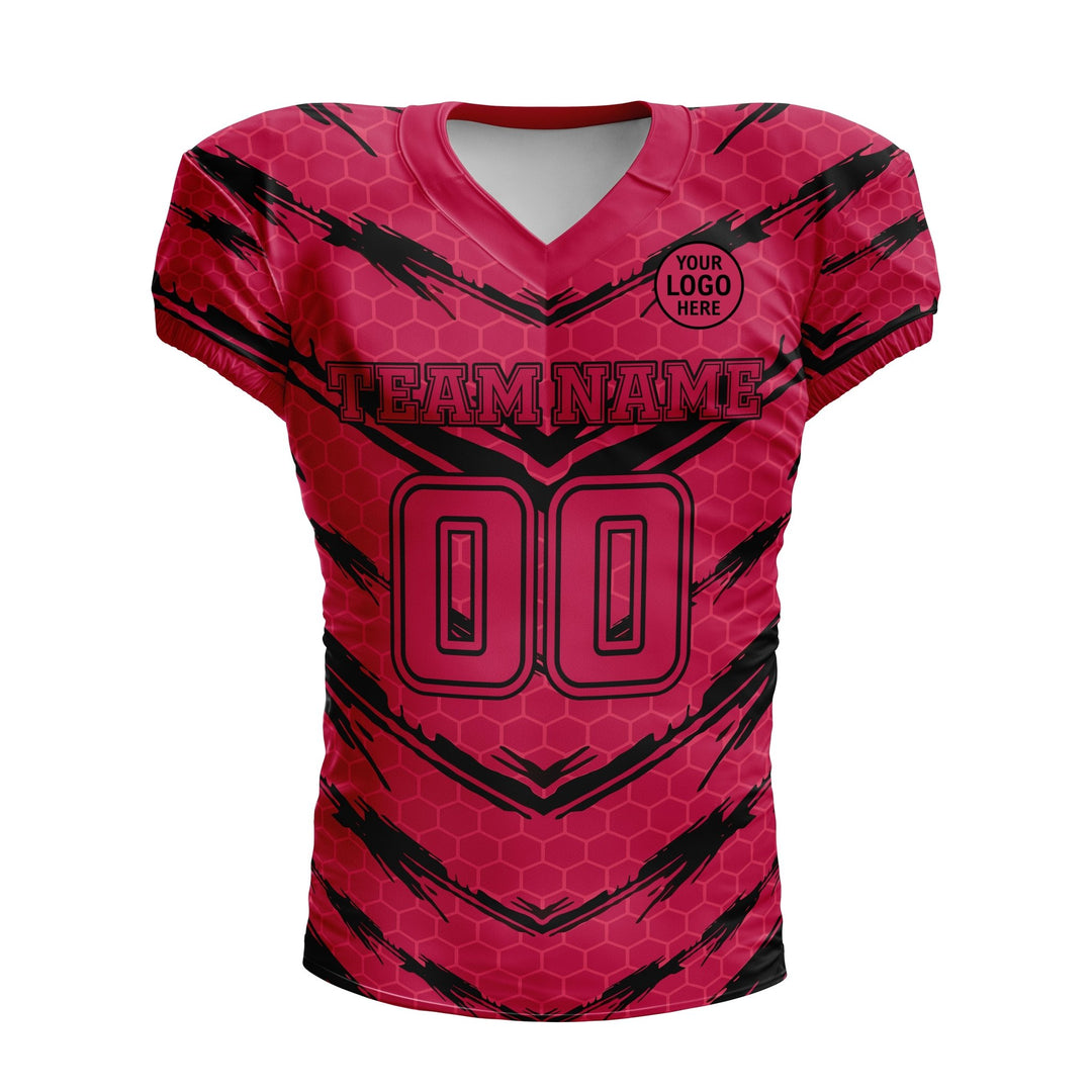 Scarlet Slash American Football Uniform - Summo Sports