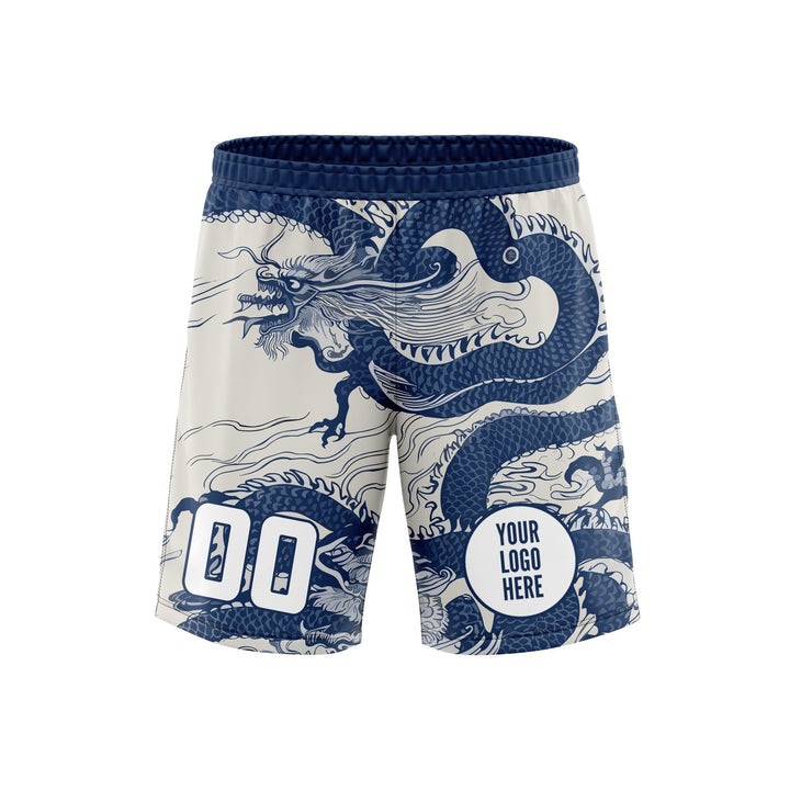 Shogun Blue Custom Soccer Shorts - Summo Sports