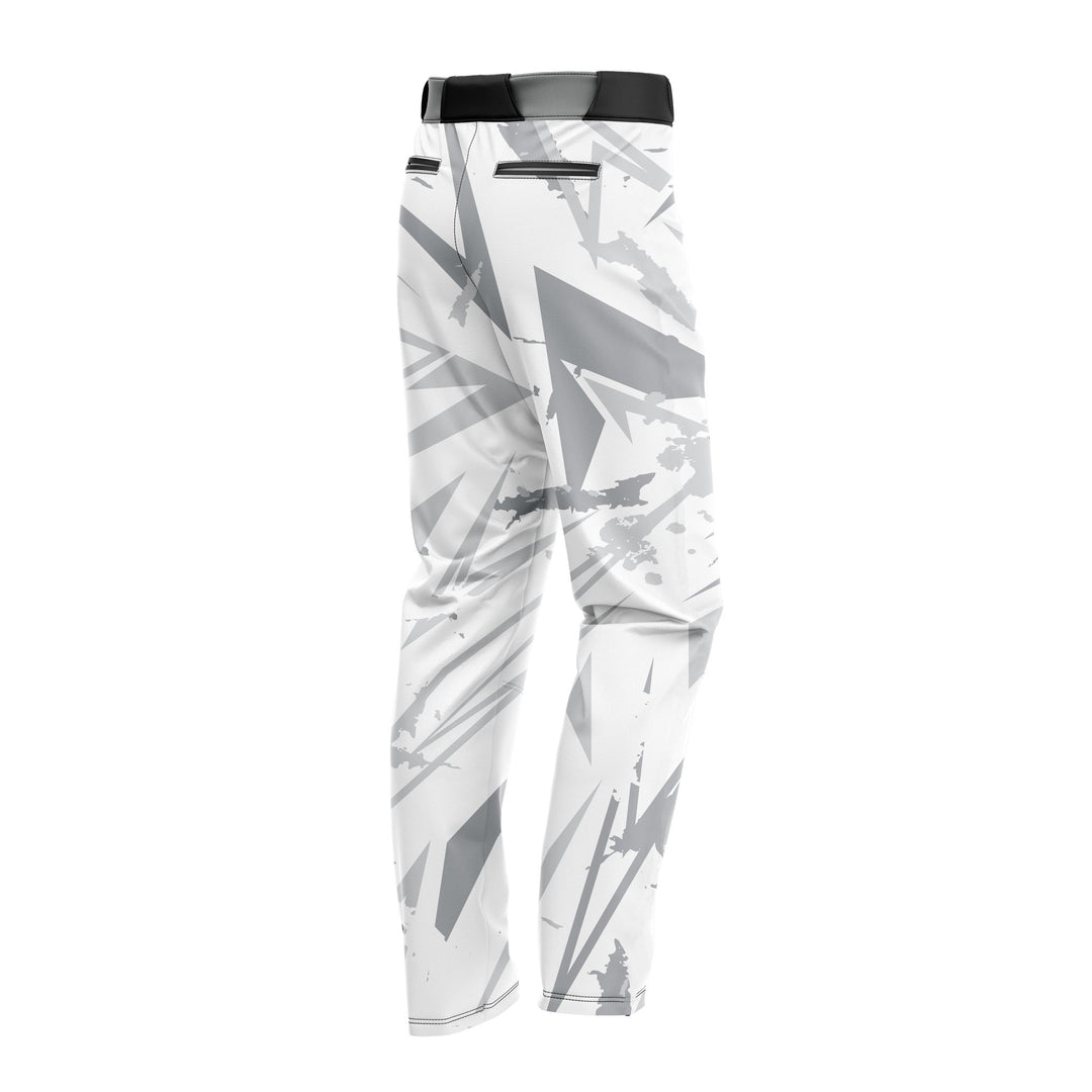 Silver Shard Custom Baseball Pants - Summo Sports