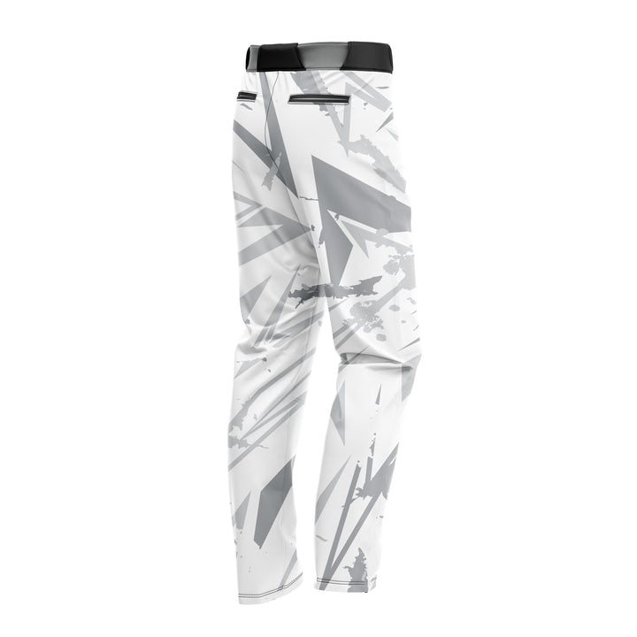 Silver Shard Custom Baseball Pants - Summo Sports