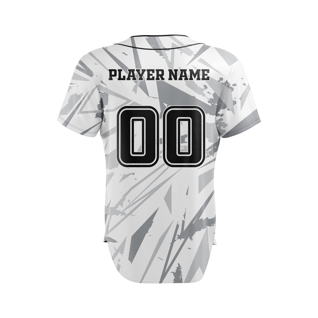 Silver Shard Custom Baseball Uniform - Summo Sports