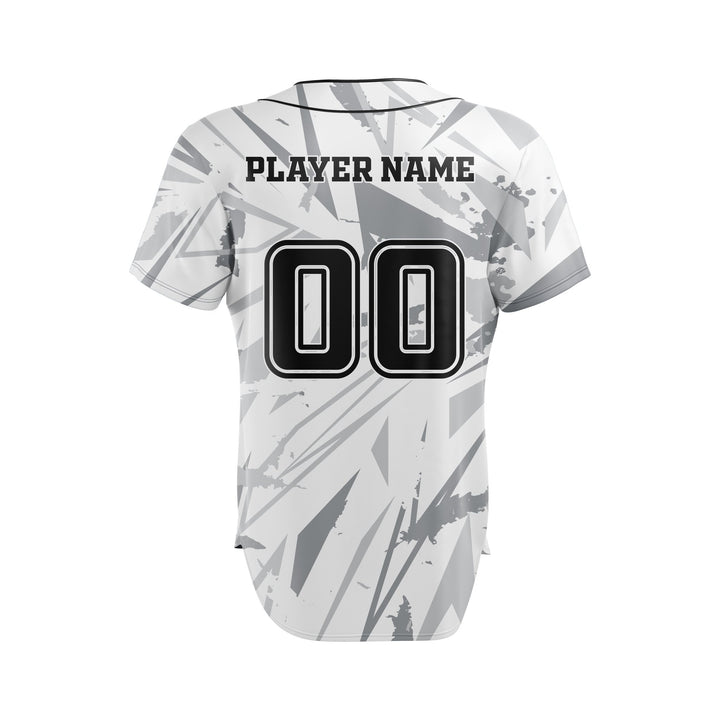 Silver Shard Custom Baseball Uniform - Summo Sports