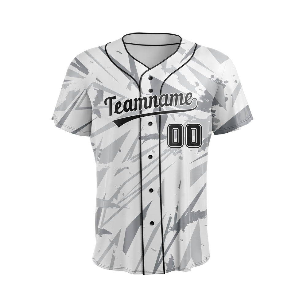 Silver Shard Custom Baseball Uniform - Summo Sports