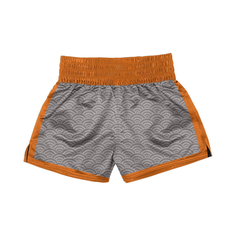 Silver Wave Muay Thai Shorts - Summo Sports