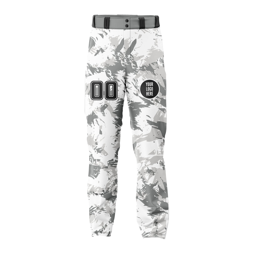 Slate Splatter Custom Baseball Pants - Summo Sports