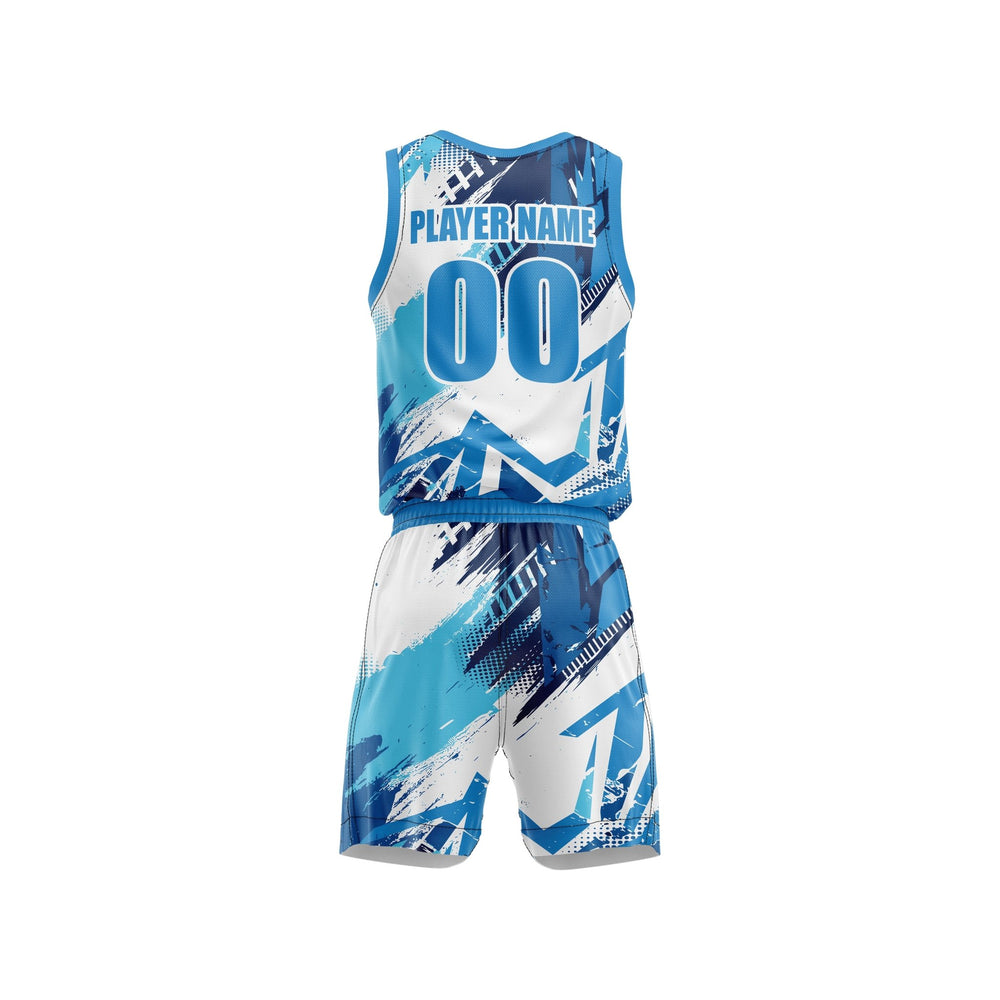 Sonic Tide Custom Basketball Uniform - Summo Sports