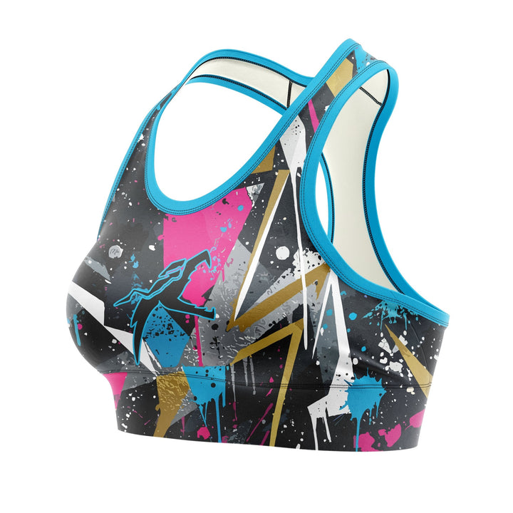 Splatter Strike Women Sports Bra - Summo Sports