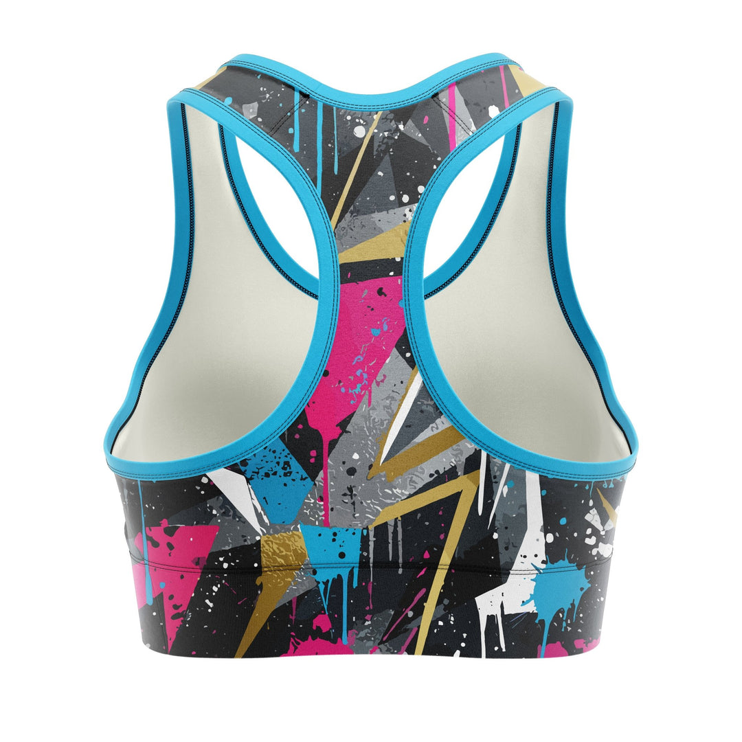 Splatter Strike Women Sports Bra - Summo Sports