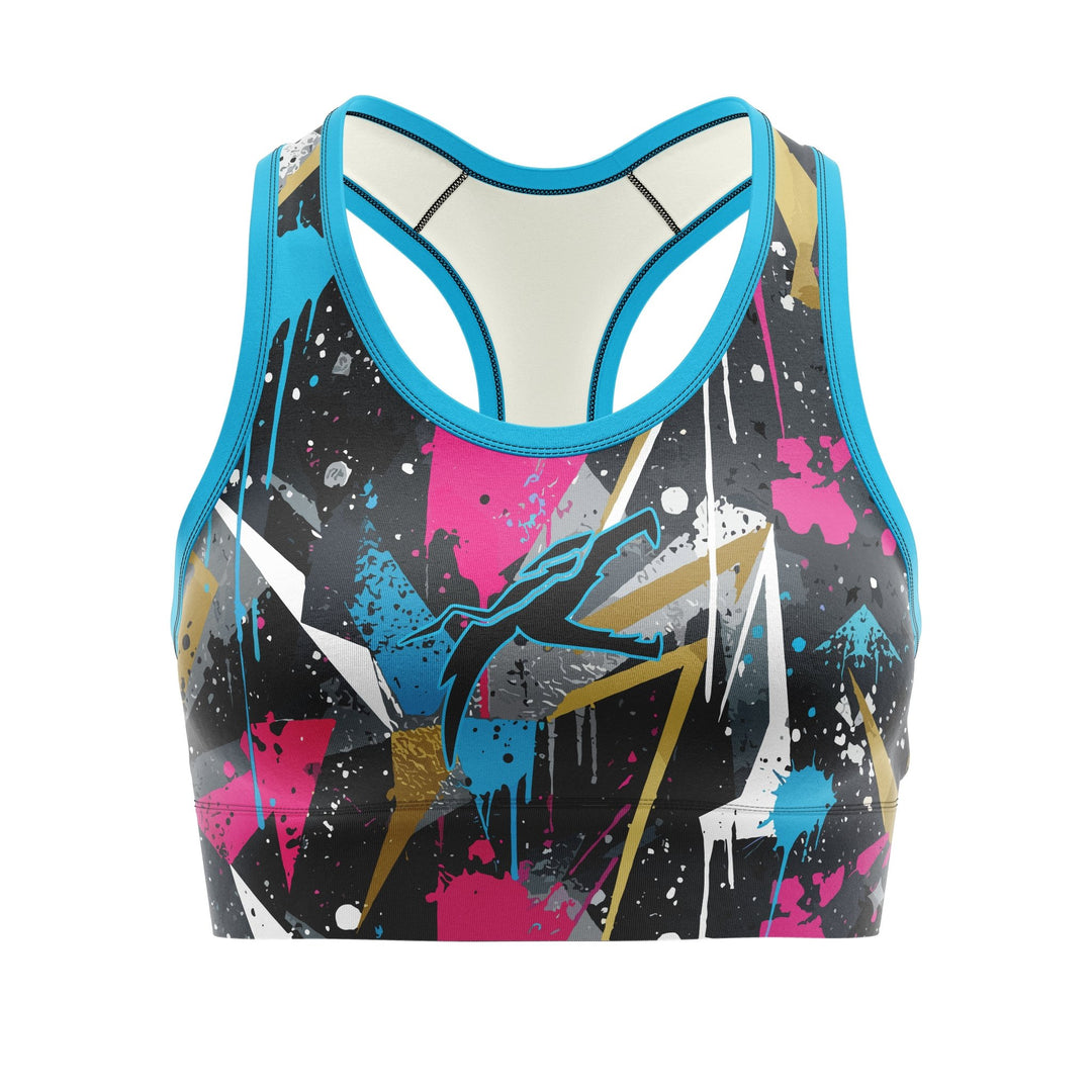 Splatter Strike Women Sports Bra - Summo Sports