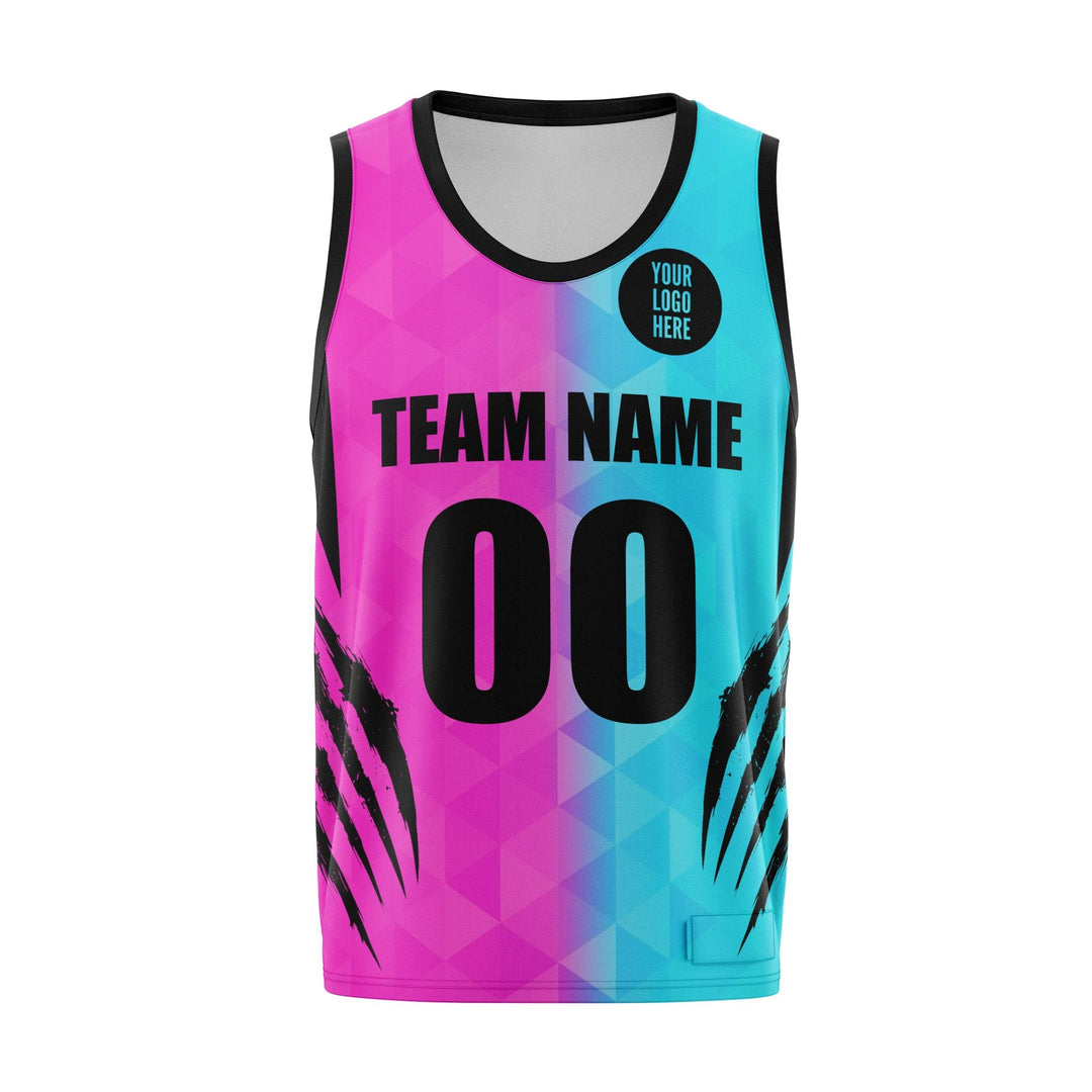 Split Drive Custom Basketball Jersey - Summo Sports