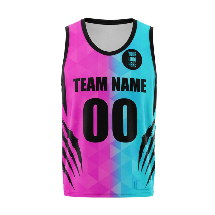 Split Drive Custom Basketball Jersey - Summo Sports