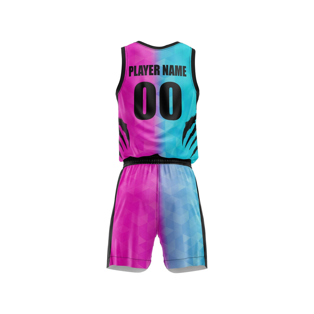 Split Drive Custom Basketball Uniform - Summo Sports