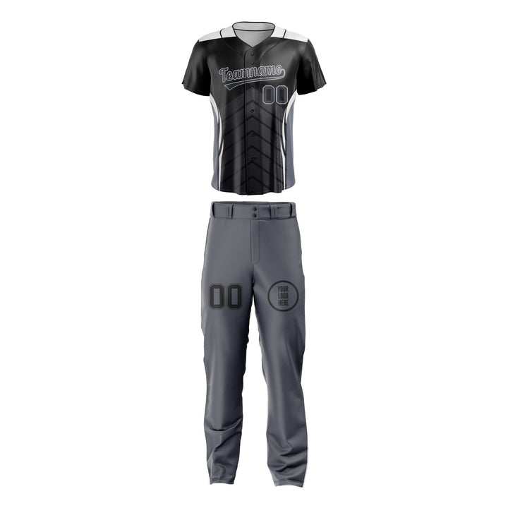 Steel Phantom Custom Baseball Uniform - Summo Sports