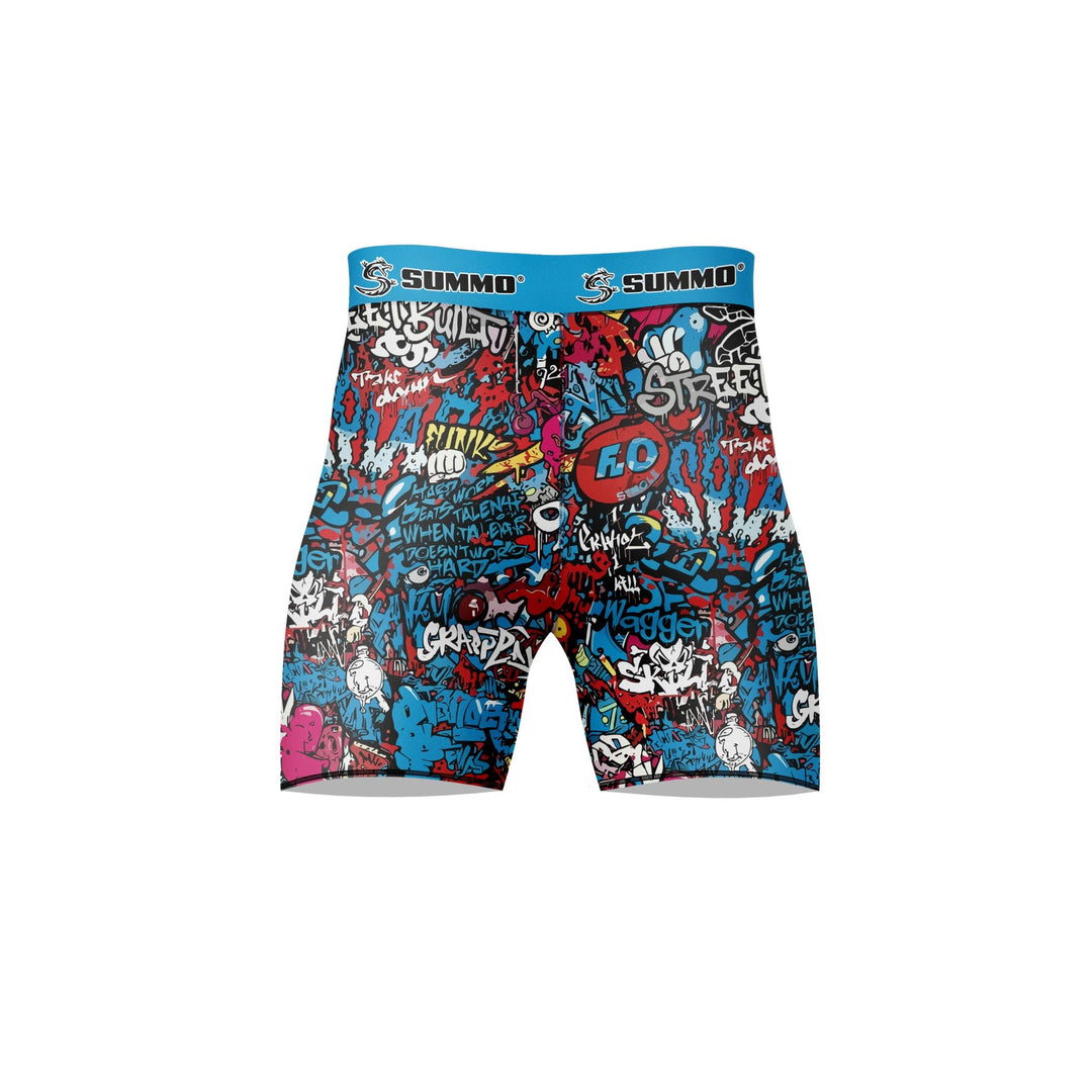 Street Brawl Wrestling Compression Shorts for Men/Women - Summo Sports