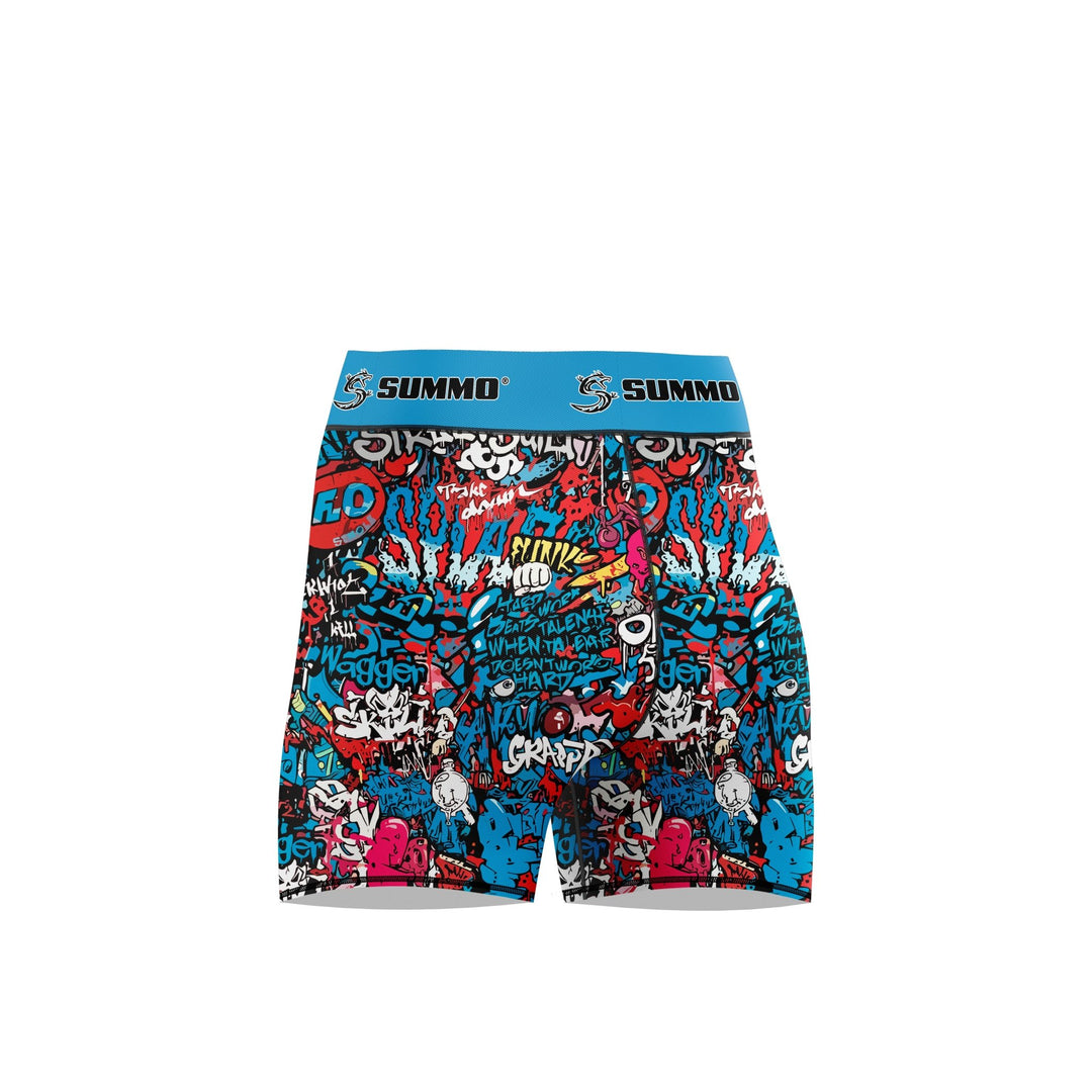 Street Brawl Wrestling Compression Shorts for Men/Women - Summo Sports