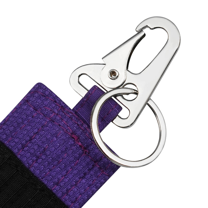 Stripe Weave Snap Key Ring - Summo Sports