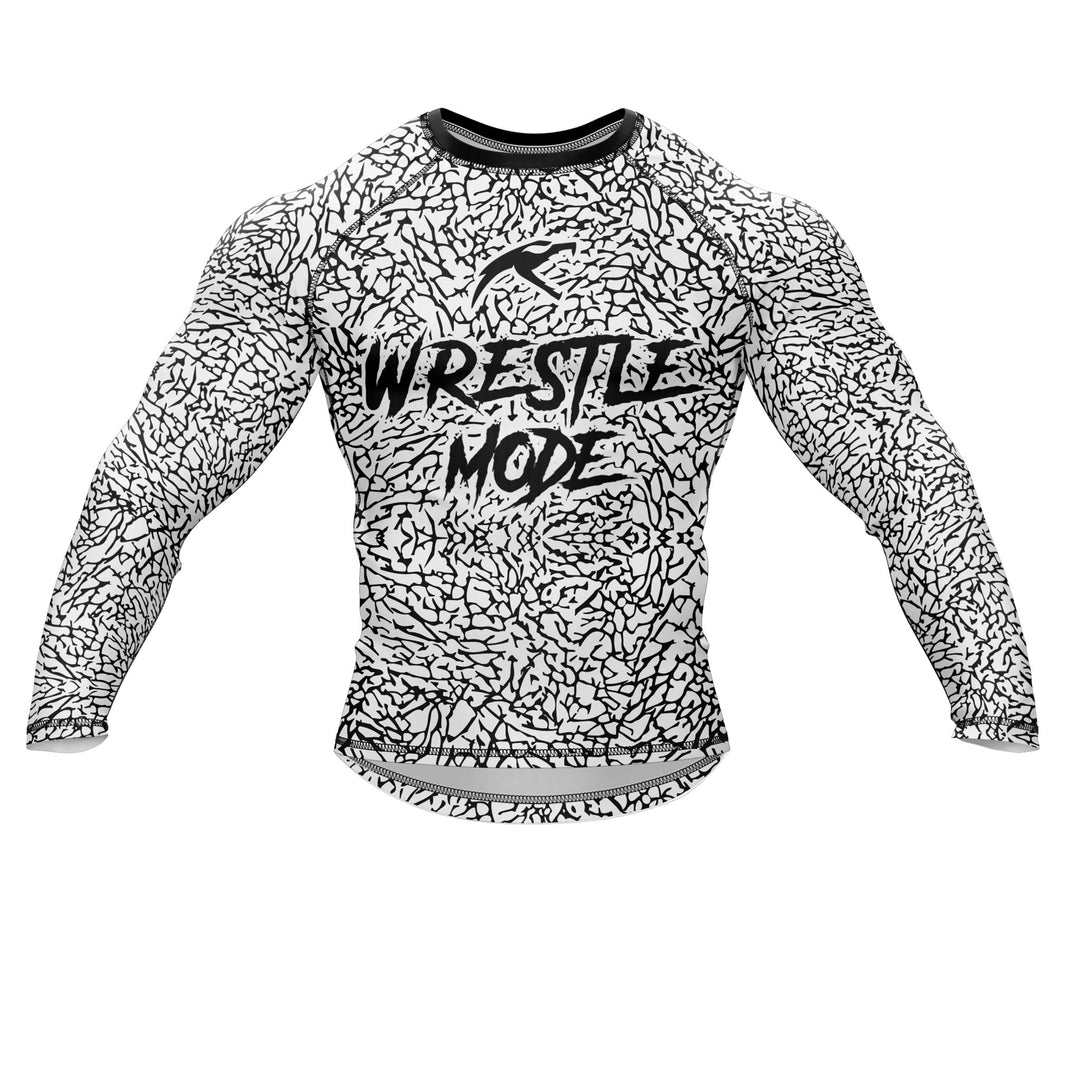 Striped Slam Wrestling Compression Top For Men/Women - Summo Sports