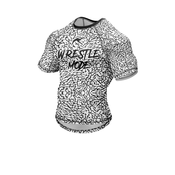 Striped Slam Wrestling Compression Top For Men/Women - Summo Sports