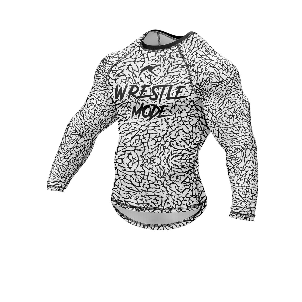 Striped Slam Wrestling Compression Top For Men/Women - Summo Sports