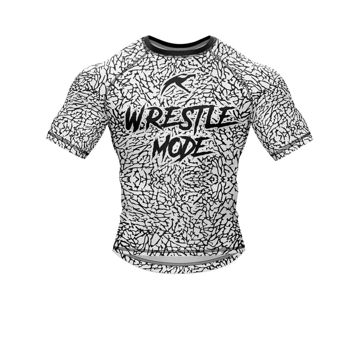 Striped Slam Wrestling Compression Top For Men/Women - Summo Sports