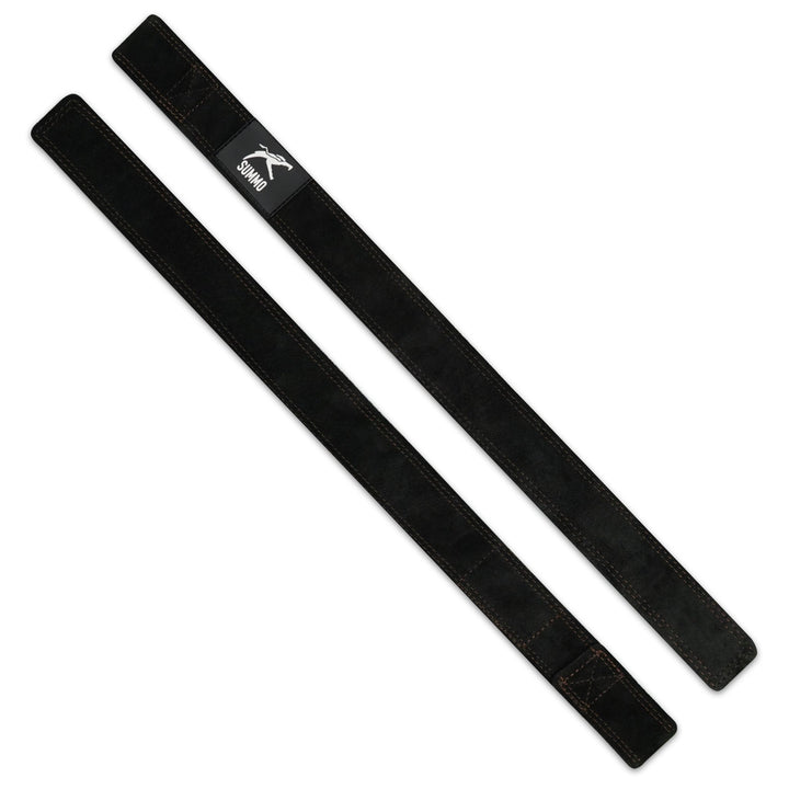 SuedeGrip Leather Weightlifting Wrist Straps - Summo Sports