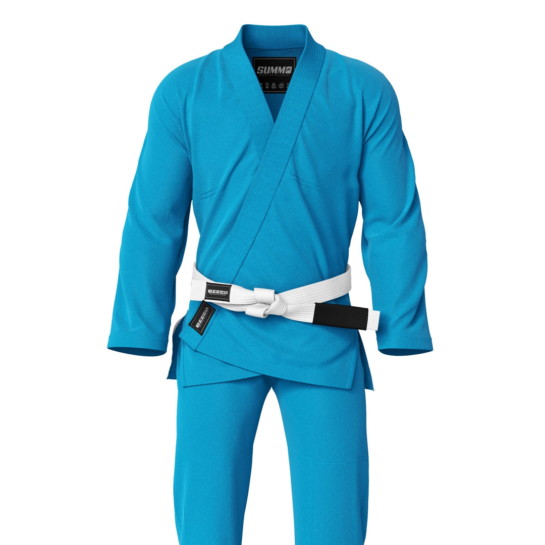 Summo Basic Sky Blue Brazilian Jiu Jitsu GI (BJJ GI) - Summo Sports