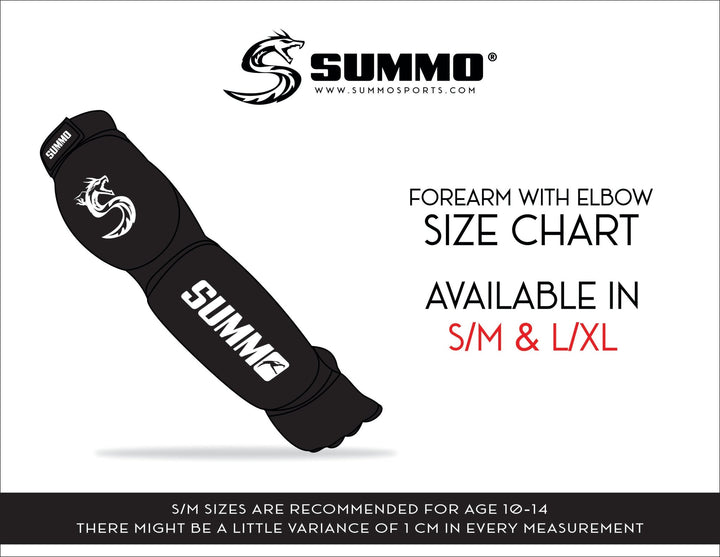 Summo Forearm Pad With Elbow & Hand Protector - Summo Sports