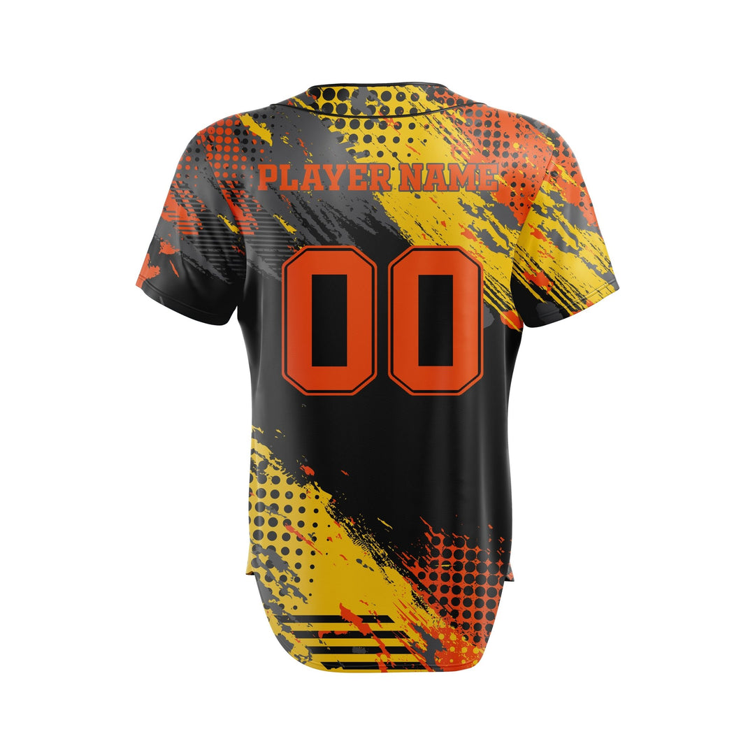 Sunset Shrapnel Custom Baseball Uniform - Summo Sports