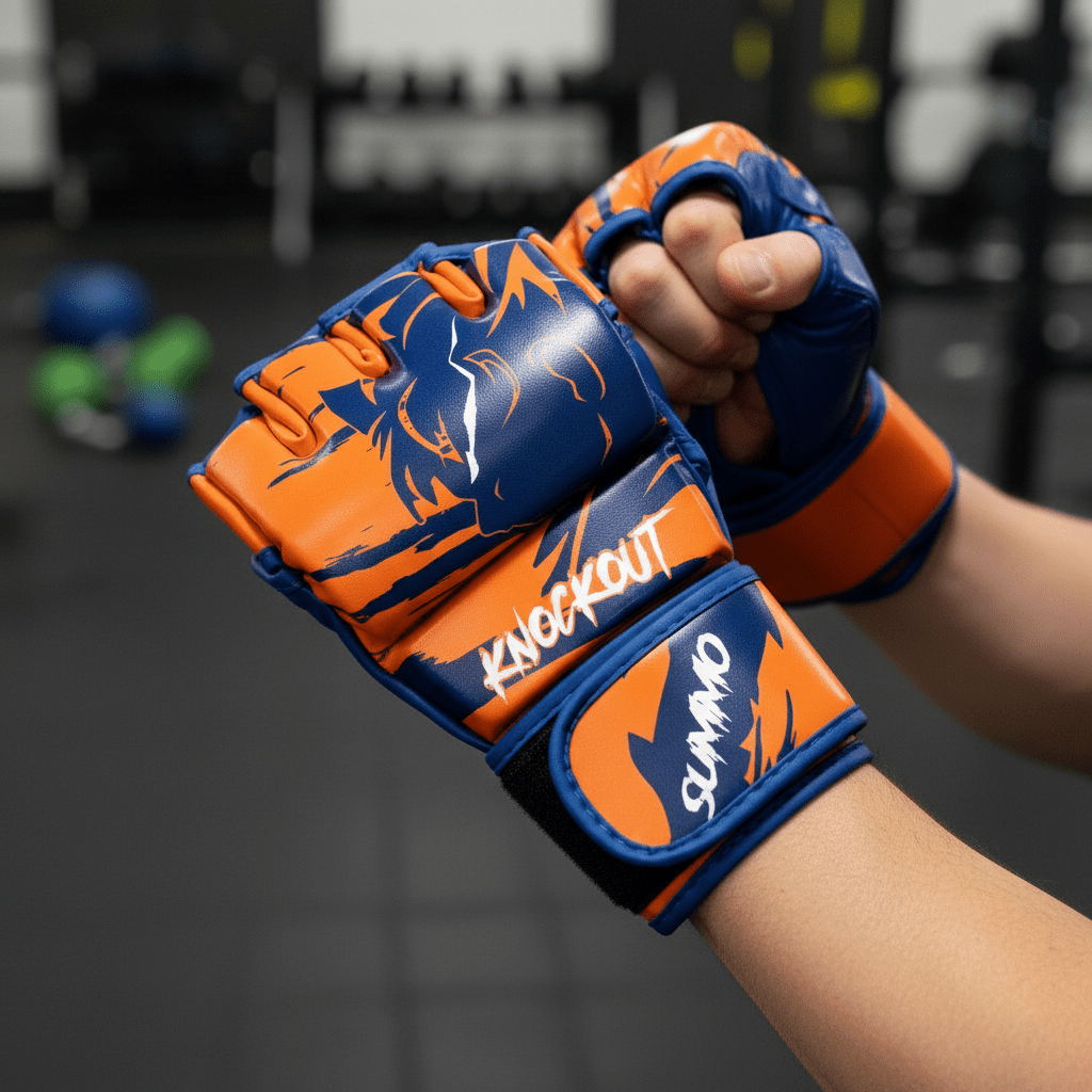 Super Saiyan Fist MMA Fight Gloves - Summo Sports