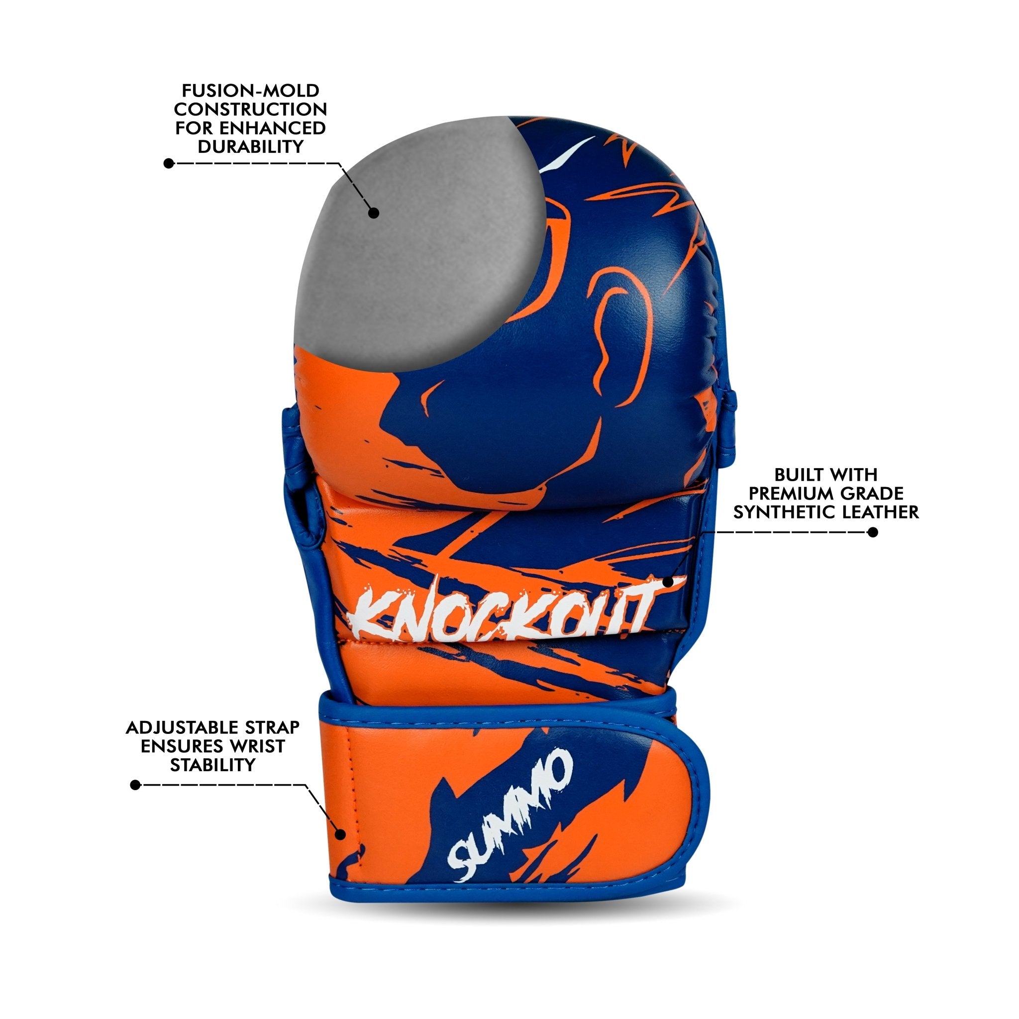 Super Saiyan Fist MMA Training Gloves – Summo Sports