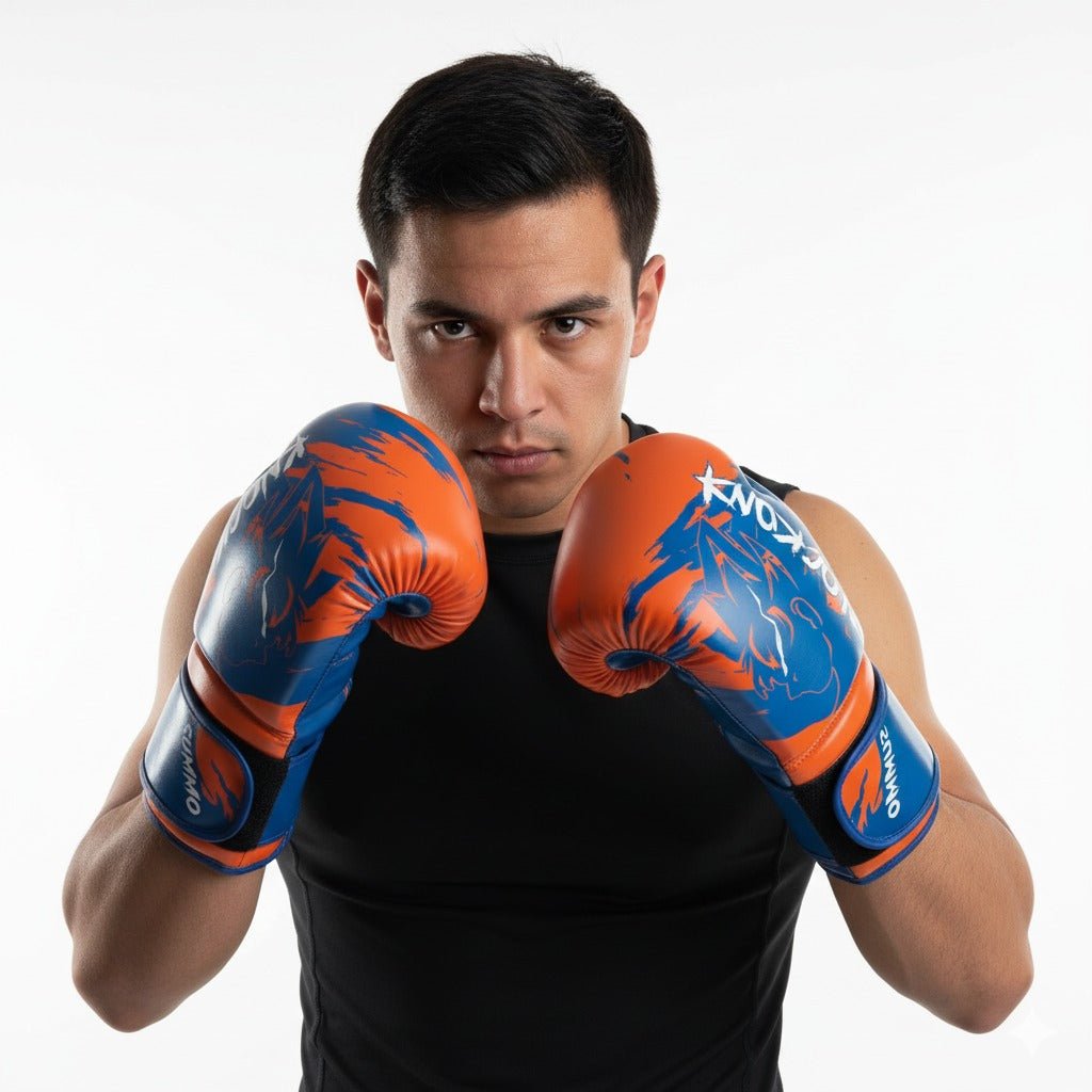 Super Saiyan Fist PU Leather Boxing Gloves - Summo Sports