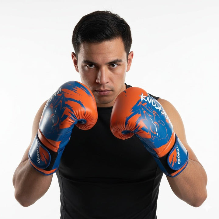 Super Saiyan Fist PU Leather Boxing Gloves - Summo Sports