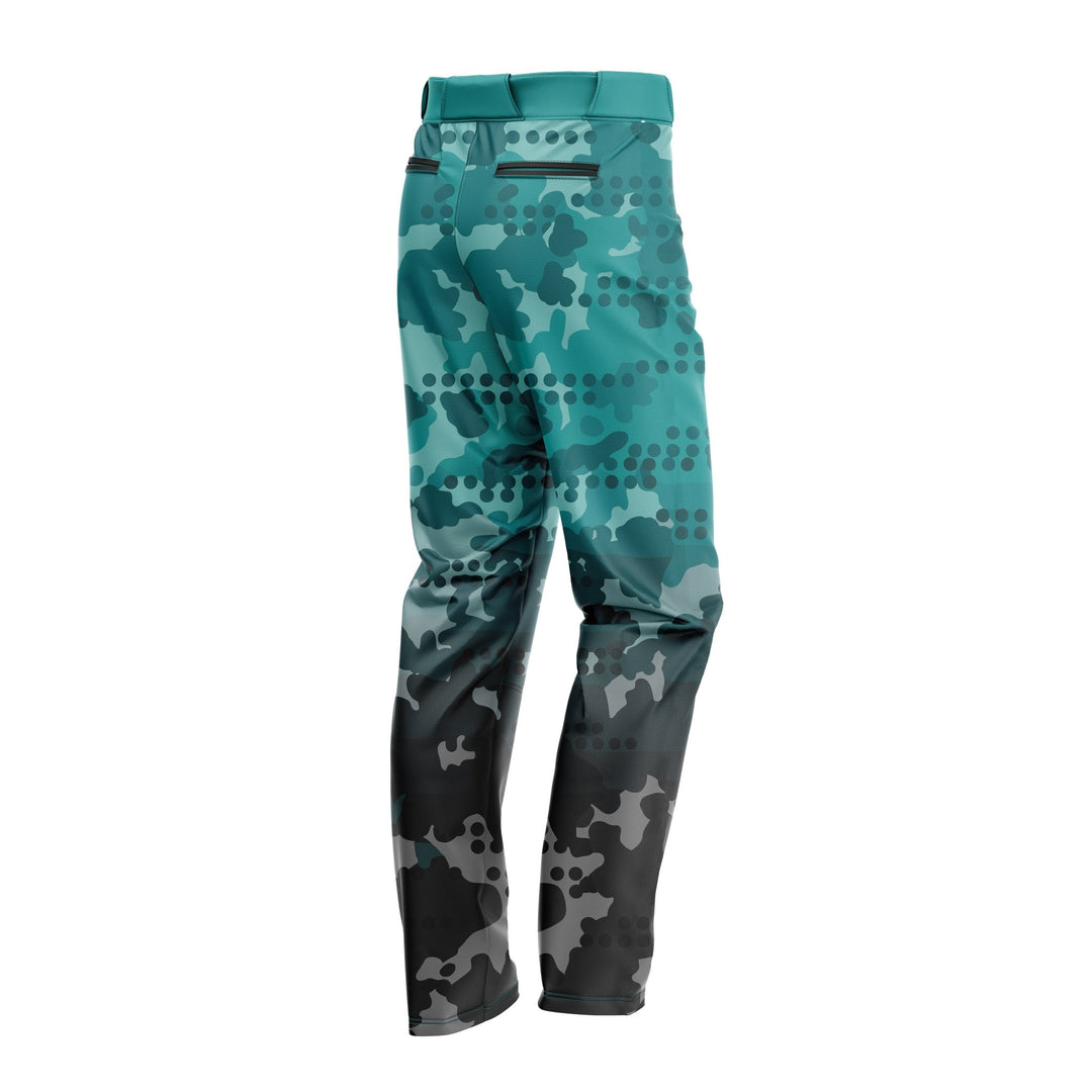Teal Stealth Custom Baseball Uniform - Summo Sports