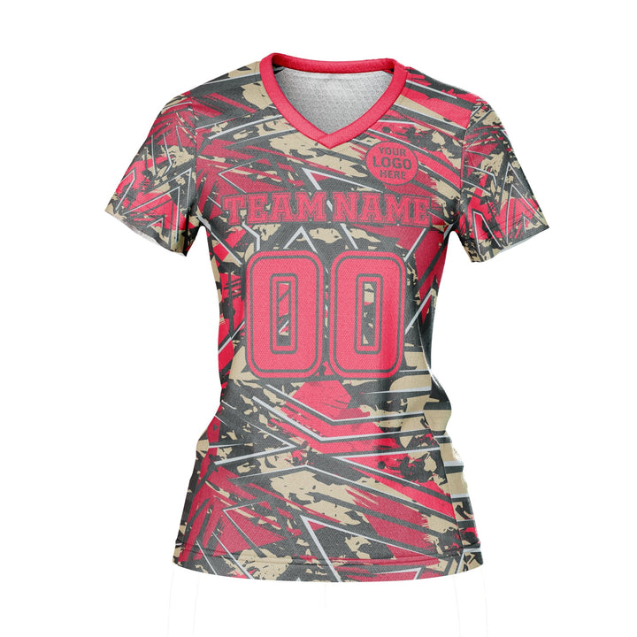 Tectonic Blood Custom Volleyball Jersey - Summo Sports