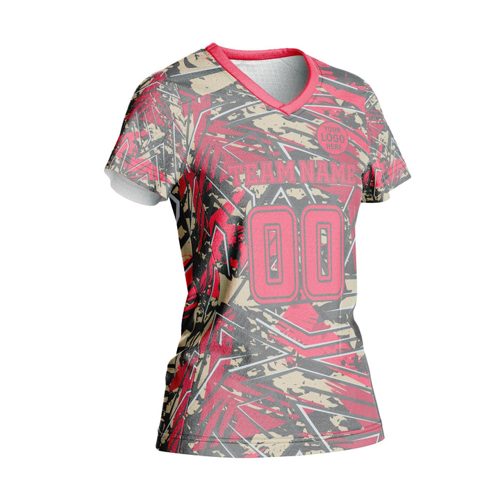 Tectonic Blood Custom Volleyball Jersey - Summo Sports