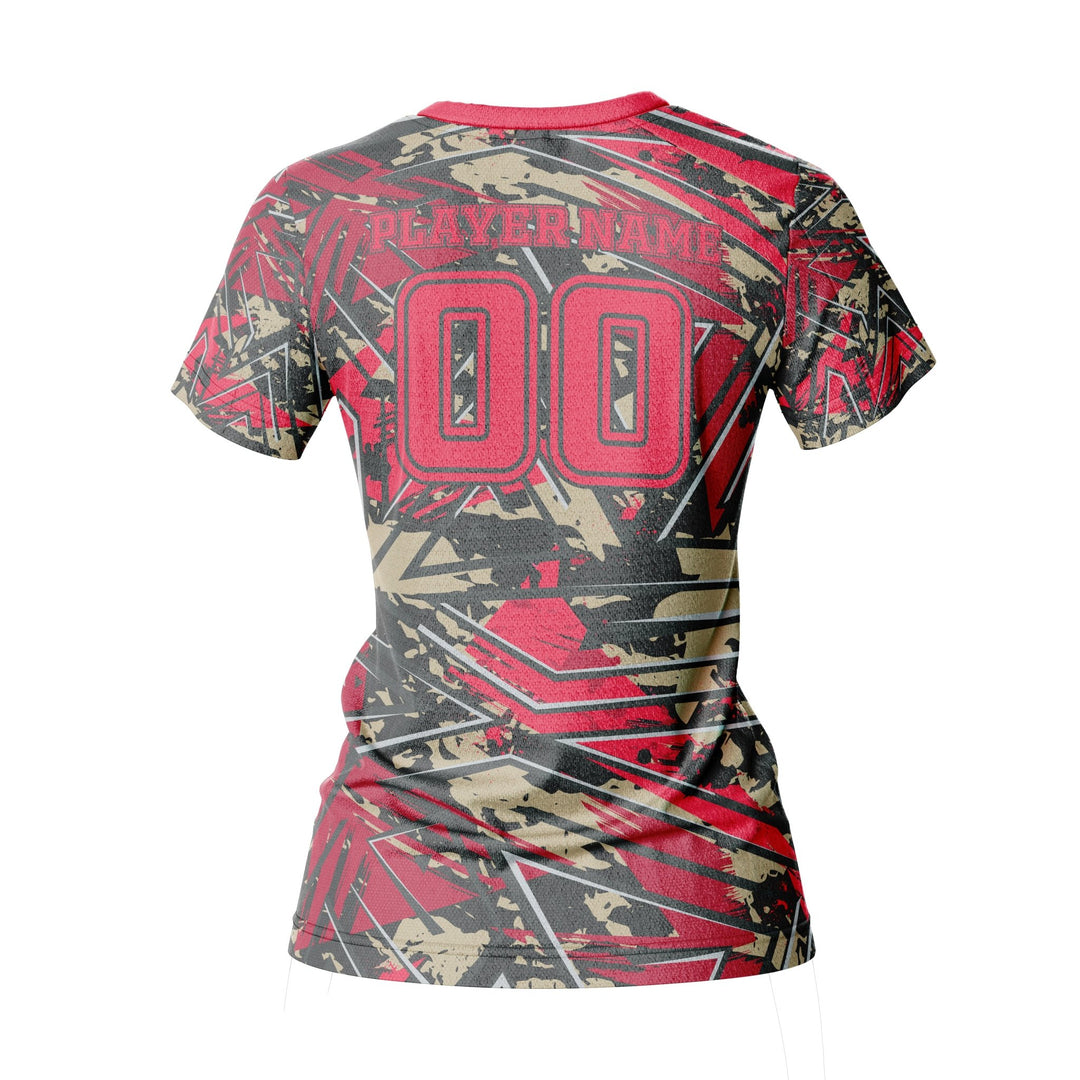 Tectonic Blood Custom Volleyball Jersey - Summo Sports
