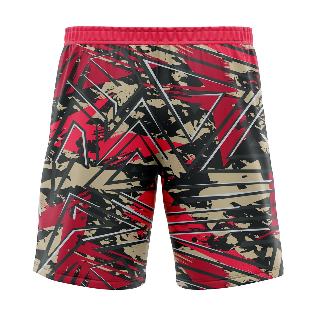 Tectonic Blood Custom Volleyball Shorts - Summo Sports
