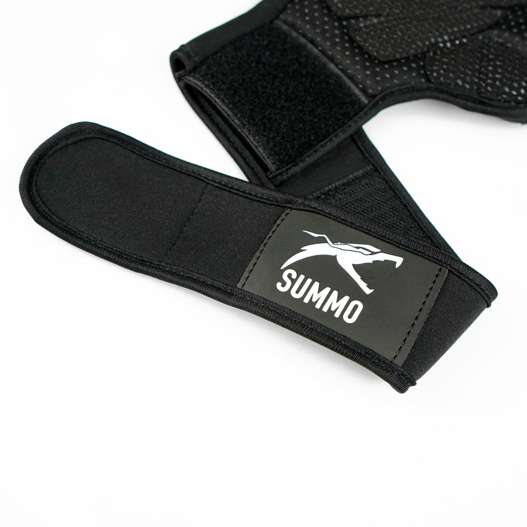 Textured Stealth Weightlifting Grips - Summo Sports