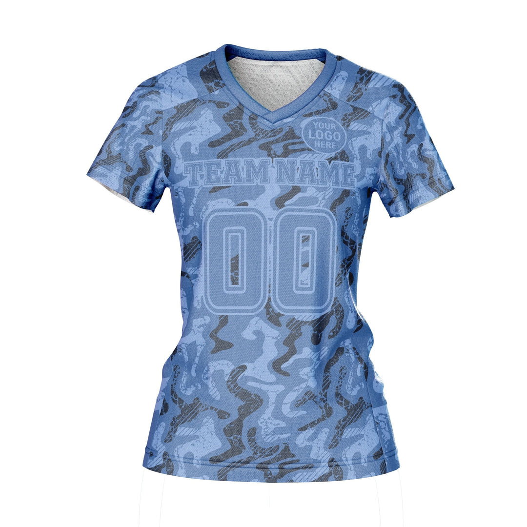 Tidal Steel Custom Volleyball Jersey - Summo Sports